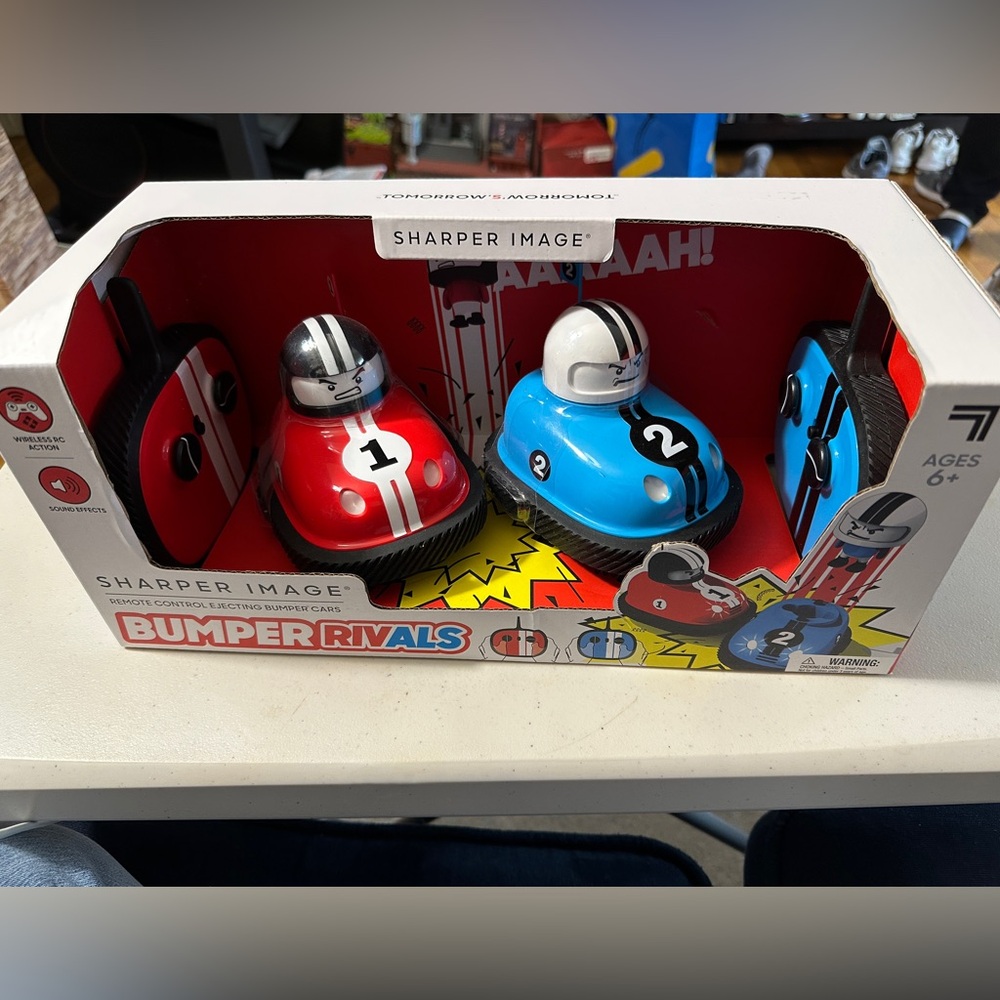 Sharper Image Bumper Rivals Red and Blue Set